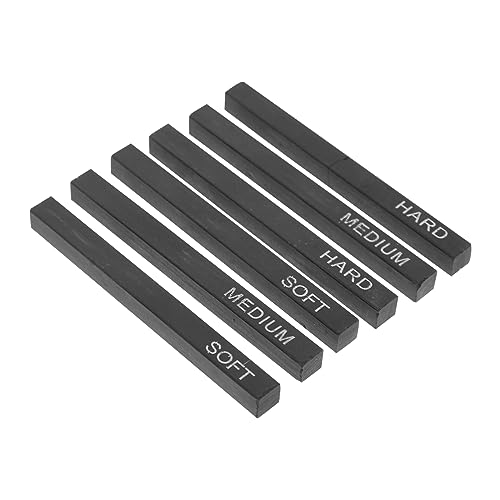 Operitacx 3sets Pastel Art Supplies Vine Charcoal Sticks Square Compressed Sketching Rods Ideal for Artists 6pcs*3