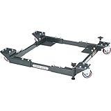 Shop Fox D2057A Adjustable Mobile Base, Small Charcoal Grey