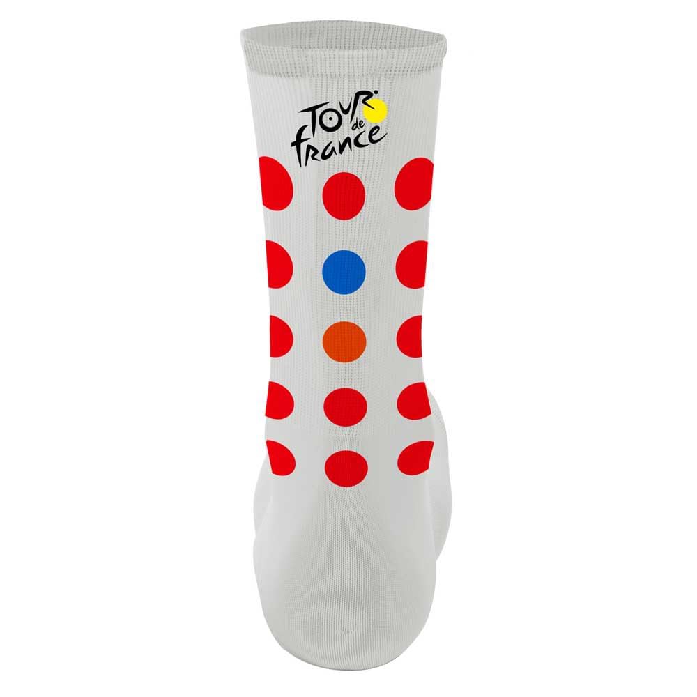 Santini Gpm Leader Socks-Tour Ufficiale della France Fan Calzini Unisex-Adulto