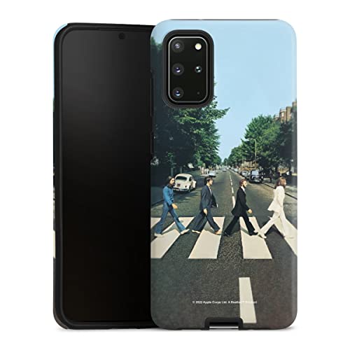 DeinDesign Coque Compatible avec Samsung Galaxy S20 Plus 5G Coque renforcée Coque Antichoc Abbey Road The Beatles Musique - Les Beatles, Paul McCartney, John Lennon, RIngo Starr, George Harrison DeinDesign Coque Compatible avec Samsung Galaxy S20 Plus 5G Coque renforcée Coque Antichoc Abbey Road The Beatles Musique