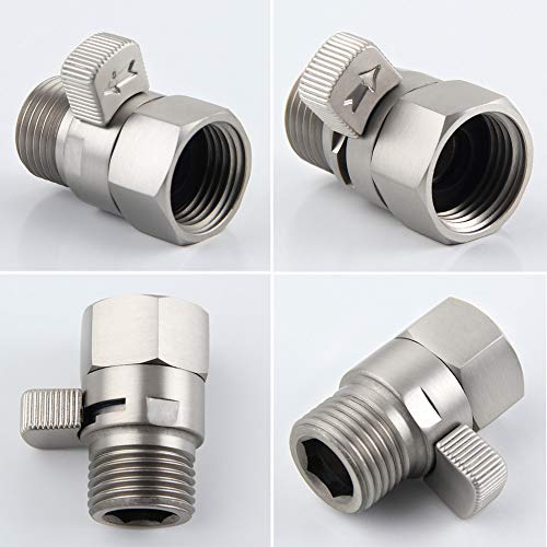 image for Shower Valve, Aomasi Brass Construction Water Flow Restrictor High Pre