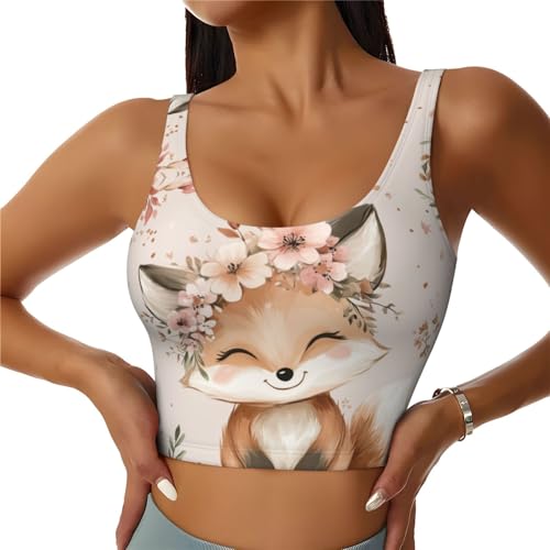 Camiseta de yoga transpirable de fresas con cuello en U