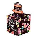 de dinero para el día de la madre | Divertida máquina de tirar de dinero para hacer tú mismo, contenedor de diversión DIY | para esposa, mamá, abuela, cumpleaños, Acción de Gracias