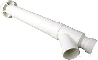 DiversiTech CVENT-3 3-Inch Concentric Kit for Tankless Gas Water Heater, High Efficiency Furnaces, 7.75" x 40" x 6.75", White