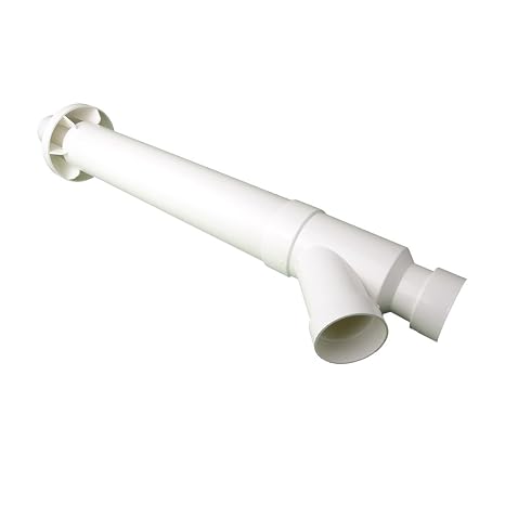 DiversiTech CVENT-3 3-Inch Concentric Kit for Tankless Gas Water Heater, High Efficiency Furnaces, 7.75 x 40 x 6.75, White