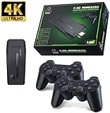 NIUCOM Consola Retro 4K con Más De 1000 Videojuegos Arcade con Conexión HDMI, Incluye Dos Mandos para Disfrutar En compañia De Gran Variedad De Juegos Clásicos