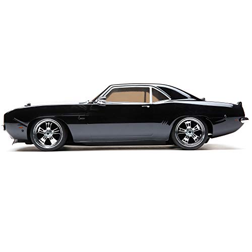 Image of Losi RC Car 1 /10 1969 Chevy Camaro V100 AWD Brushed RTR Battery and Charger Not Included Black LOS03033T2