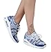 Jeans Sports Shoes, Handmade Women's Sports Shoes, Blue Jeans Embroidered Sports Shoes, Women's Sports Shoes, Birthday gift (6, blue)
