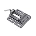 TOPWAY Drill Press Vice 100mm 4 Inch Professional Quality American Type Pillar Bench Drill Vice Clamp for Workshop Milling Machine Machinery Maintenance 403244