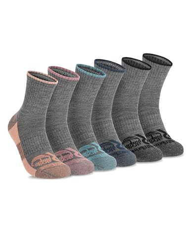 Timberland PRO Work Quarter, Sorbtek Moisture Control Performance Womens Socks, Arch Support, Cushioned Footbed