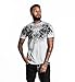 Affliction Men's T-Shirt, Vintage Gothic Cross Vault Design, Short Sleeve Graphic Print, Y2K (US, Alpha, Small, Regular, Regular, Silver Lava Wash (Homage))
