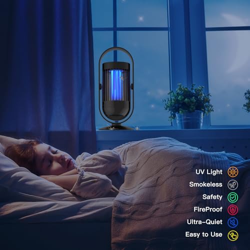 Casacasa CS-MZ-002 Bug Zapper Outdoor, Inhalation Mosquito Zapper Outdoor Indoor With Led Light, Mosquito Zapper Rechargeable Fly Killer thumb #3