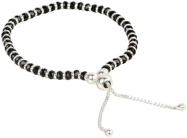 Nazariya Najariya Black and Silver Set of 1 BBY Najariya Protection 1 Pair (White Black) 0022