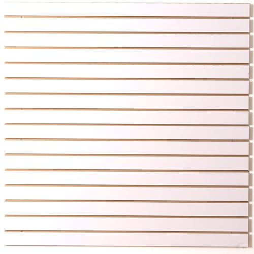 FRAYSCENT MDF Slat Wall Paneling for Retail Display 2 Pack