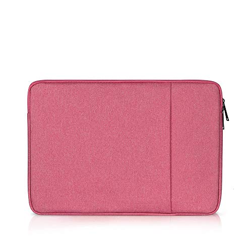 BAKUN Shockproof 11.6 inch Tablet/Laptop Sleeve Case Cover Compatible 9.7-10.5 Inch iPad Pro, Surface Go, iPad Air 2/Air (iPad 6/5), iPad 1/2/3/4, Spill-Resistant Protective Laptop Case Bag(Rosered)
