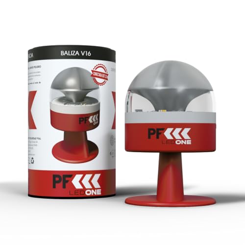 Pf Led One - Luz Emergencia Coche Homologado Dgt Obligatoria A Partir De 2026, Baliza V16 Homologada Dgt Con Geolocalizador, Esim Y Datos Pagados Hasta 2038, V16 Con Geolocalización Roja Pf Led One - Luz Emergencia Coche Homologado Dgt Obligatoria A Partir De 2026, Baliza V16 Homologada Dgt Con Geolocalizador, Esim Y Datos Pagados Hasta 2038, V16 Con Geolocalización Roja
