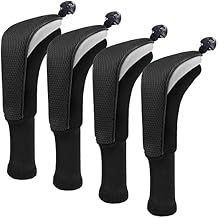 Golf Club Sock Long Neck Mesh Hybrid Putter Headcover Head Covers Interchangeable w/No. Tag