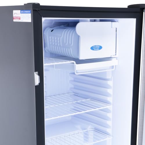 Image of Godrej 99L 1 Star 5 year Comprehensive Warranty Single Door Refrigerator (RD CHAMP 114AN WPI FS ST, Fossil Steel)