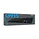 Logitech G915 LIGHTSPEED kabellose mechanische Gaming-Tastatur, Taktiler GL-Tasten-Switch mit flachem Profil, LIGHTSYNC RGB, Ultraschlankes Design, Deutsches QWERTZ-Layout - Carbon