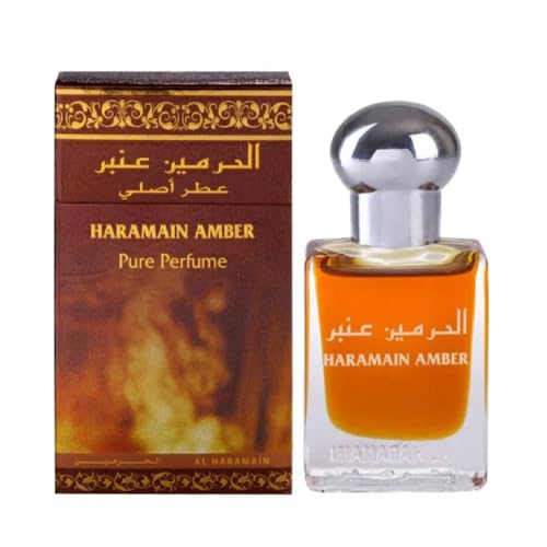 Image of Al Haramain Amber Attar 15ml - Unisex Amber Woody Long-Lasting