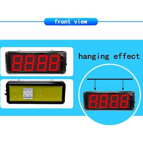 Compteur numérique LED 4 chiffres affichage 9999 pour ligne de production - 4