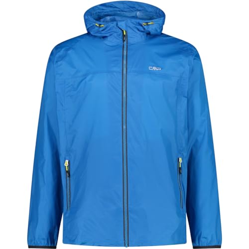 Giacca Pioggia In Antistrappo da XXL uomo poliestere ciano