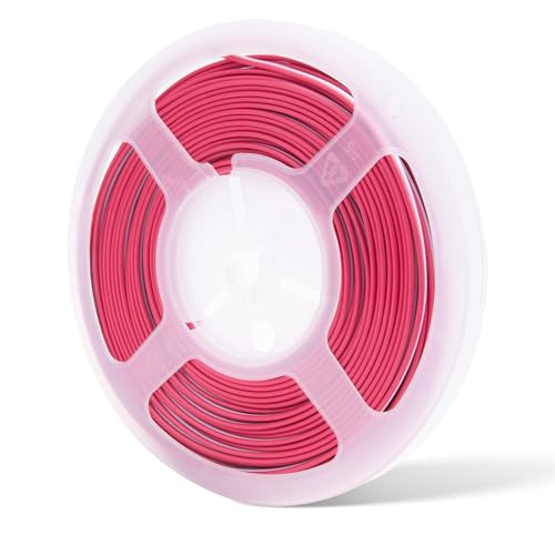 50 Foot red/White Bell Wire 18/2