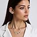 Buyongwant Flower Earrings for Women Colorful Petal Zircon Pendant Exquisite Banquet Design Fashion Charm Jewelry