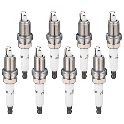 Image of 7781 Iridium Spark Plugs 8 Pack - Compatible with Chrysler 300 Pacifica Sebring Town & Country Compatible with Dodge Avenger Challenger Charger Grand Caravan Journey Magnum Nitro, VW Routan
