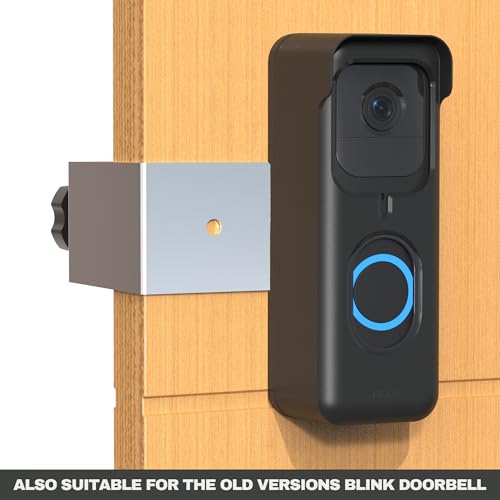 Support de sonnette Blink pour appartement fixation de porte sans trou argent