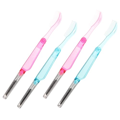 FRCOLOR Eyelash Brush Comb 1 Makeup Brush for Mascara Application Professional Eyelash Applicator Tool Random Color