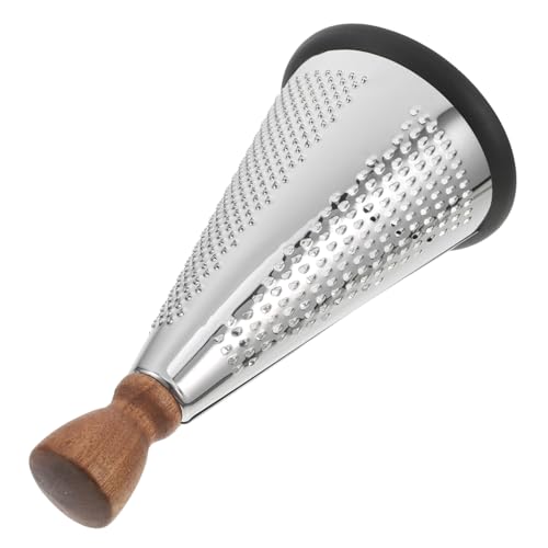 Rallador manual con manivela y mango de madera Alipis miniatura 1