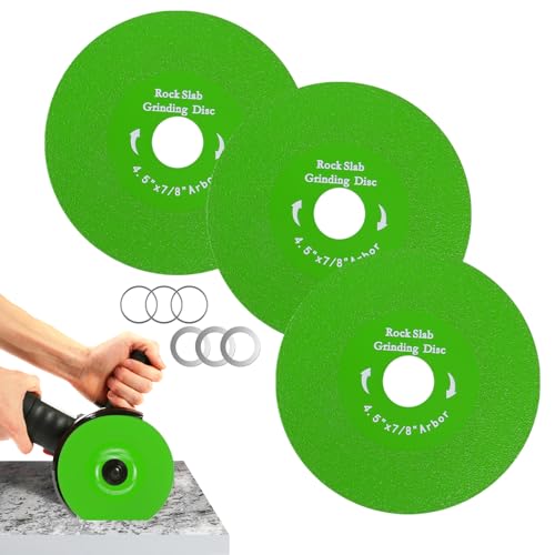 LUNVITO Rock Slab Grinding Disc 4.5 Inch for Angle...