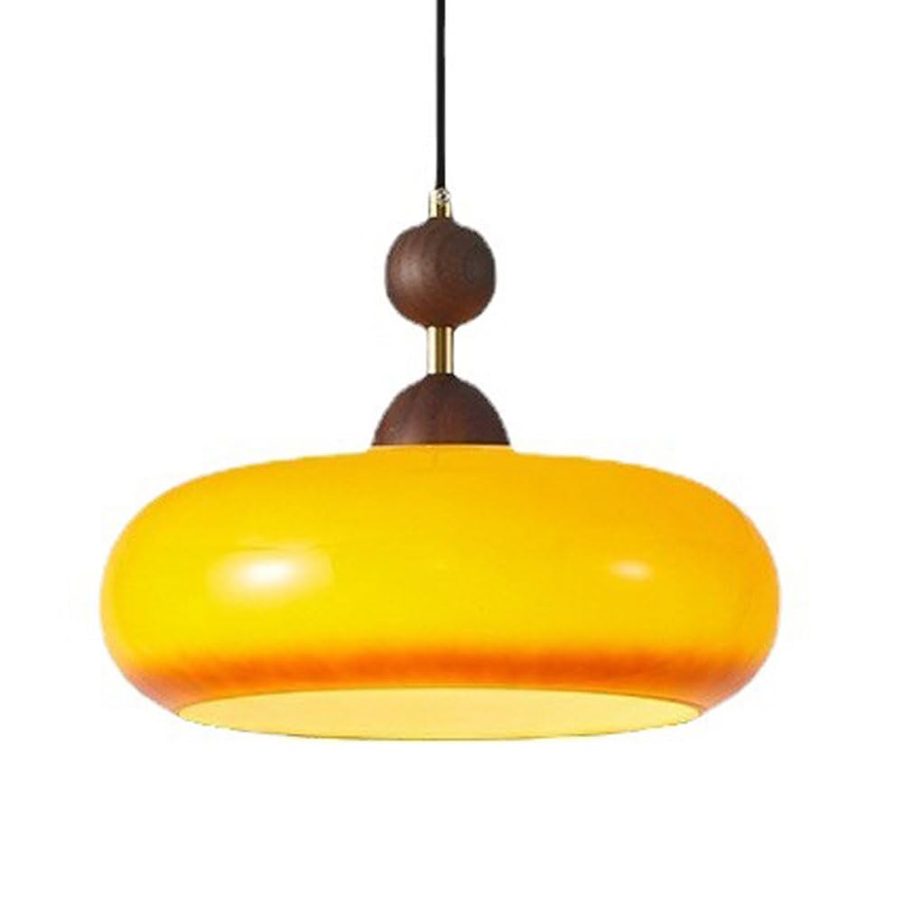 Lampe suspendue en verre E27 pour l'ambiance chaleureuse d'un café moderne