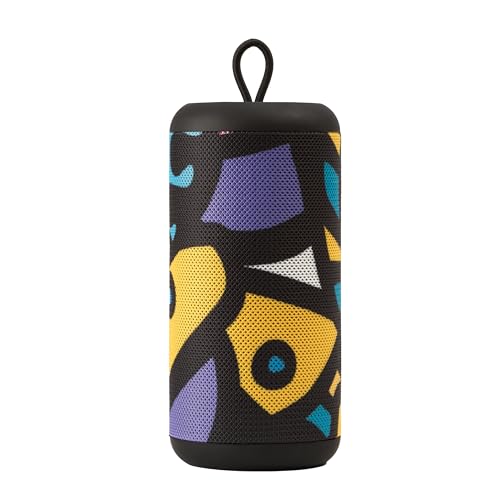 Music Sound - Speaker Vertical Enceinte Bluetooth 5.0 Portable 5 Watts de Puissance Emplacement Micro SD Portée 10Mt. Autonomie Batterie 4h et Charge 1,5h...