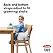 OXO Tot Nest Booster Seat with Removable Cushion - Gray