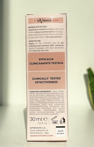 Yoube Cosmetics Vivienne Grow Trattamento Rimpolpante Per La Zona Intima 30 Ml - 7