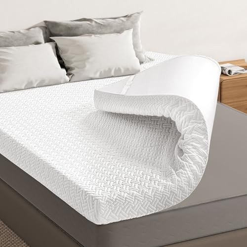 DoChair Surmatelas 120x200, Mémoire de Forme Gel