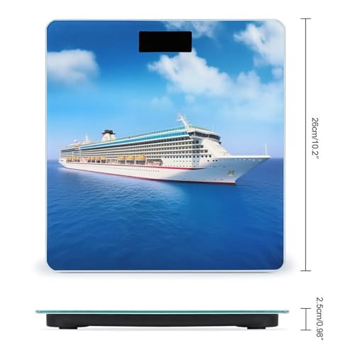 Báscula digital de baño con vidrio templado 400 lb FodPand miniatura 2