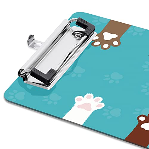 Image of Small Plastic Clipboard 6 x 9 in, Standard A5 Size Fashion Clip Board
