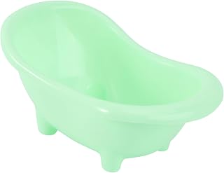 VANZACK 2 Bañeras para Hámster Tamaño Compacto Color Verde para Rata Y Jerbo Fáciles De Limpiar.