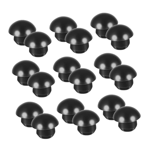 ibasenice Jack Oil Plugs 24pcs Round Head for Floor Rubber Seals Leakproof Easy Install