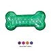 KONG - Squeezz Crackle Bone - Strong Indoor/Outdoor Dog Toy - For Medium Dogs (Assorted Colors)