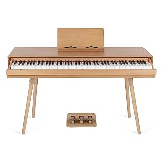 Classic Cantabile DP-730 OK Piano chêne set – numérique 88 touches clavier pondérée action de marteau – Table avec piano électrique intégré – Banc, Casque et pédalier inclus – USB MIDI et prise casque - Les Beatles, Paul McCartney, John Lennon, RIngo Starr, George Harrison Classic Cantabile DP-730 OK Piano chêne set - numérique 88 touches clavier pondérée action de marteau - Table avec piano électrique intégré - Banc, Casque et pédalier inclus - USB MIDI et prise casque – Image 7