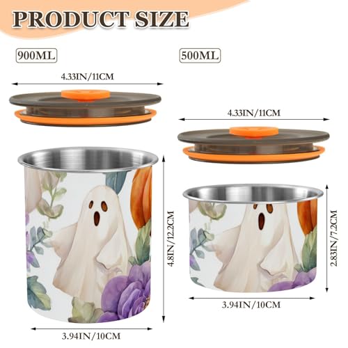 Contenedor para almacenaje de café OTVEE acero inoxidable 900ml miniatura 3