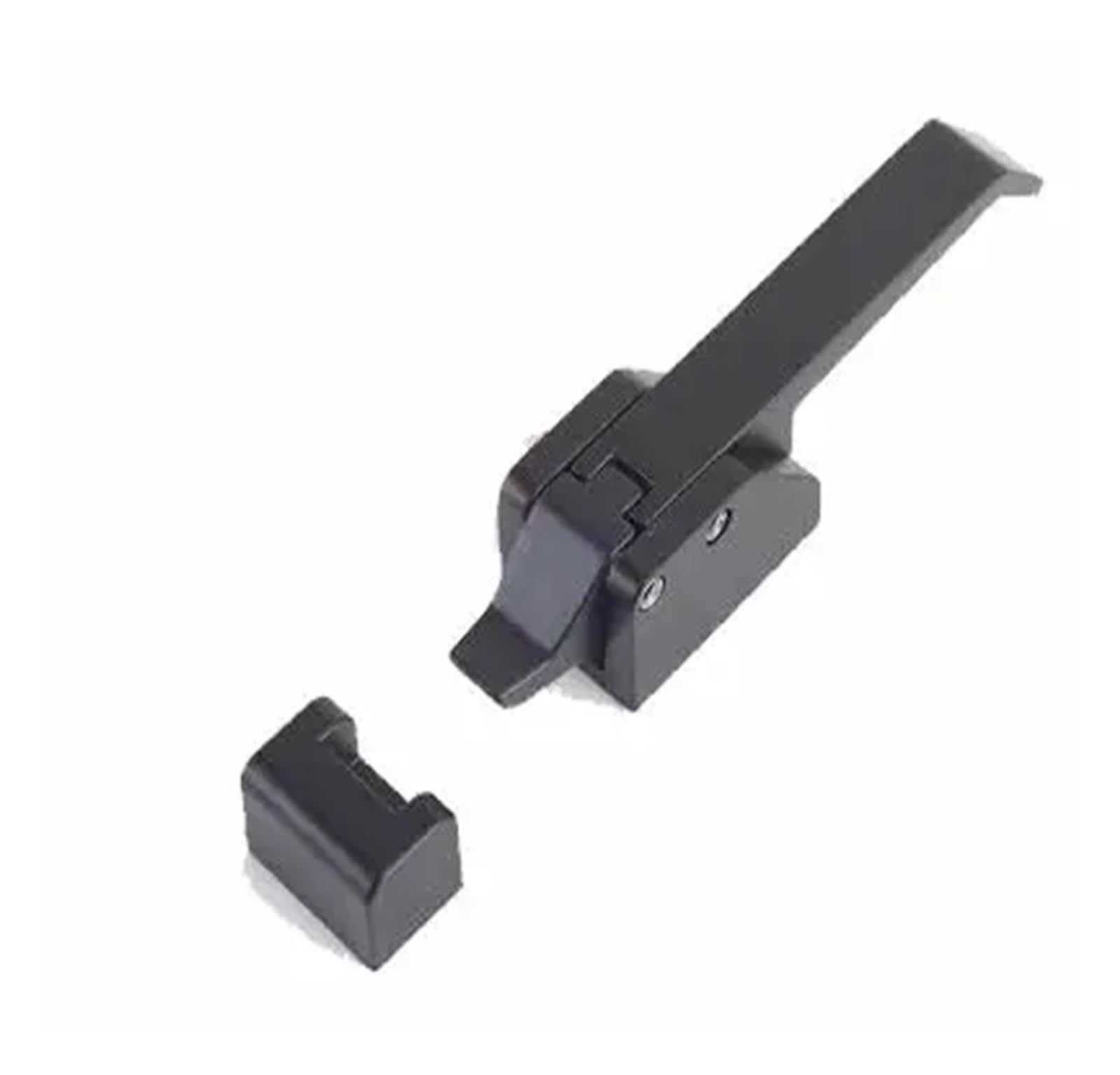 Drawer Lock DK615 Oven Refrigerator Door cabinets Freezer Handles hasps Buckle Strong Industrial Cabinet Lock(Black No Key)