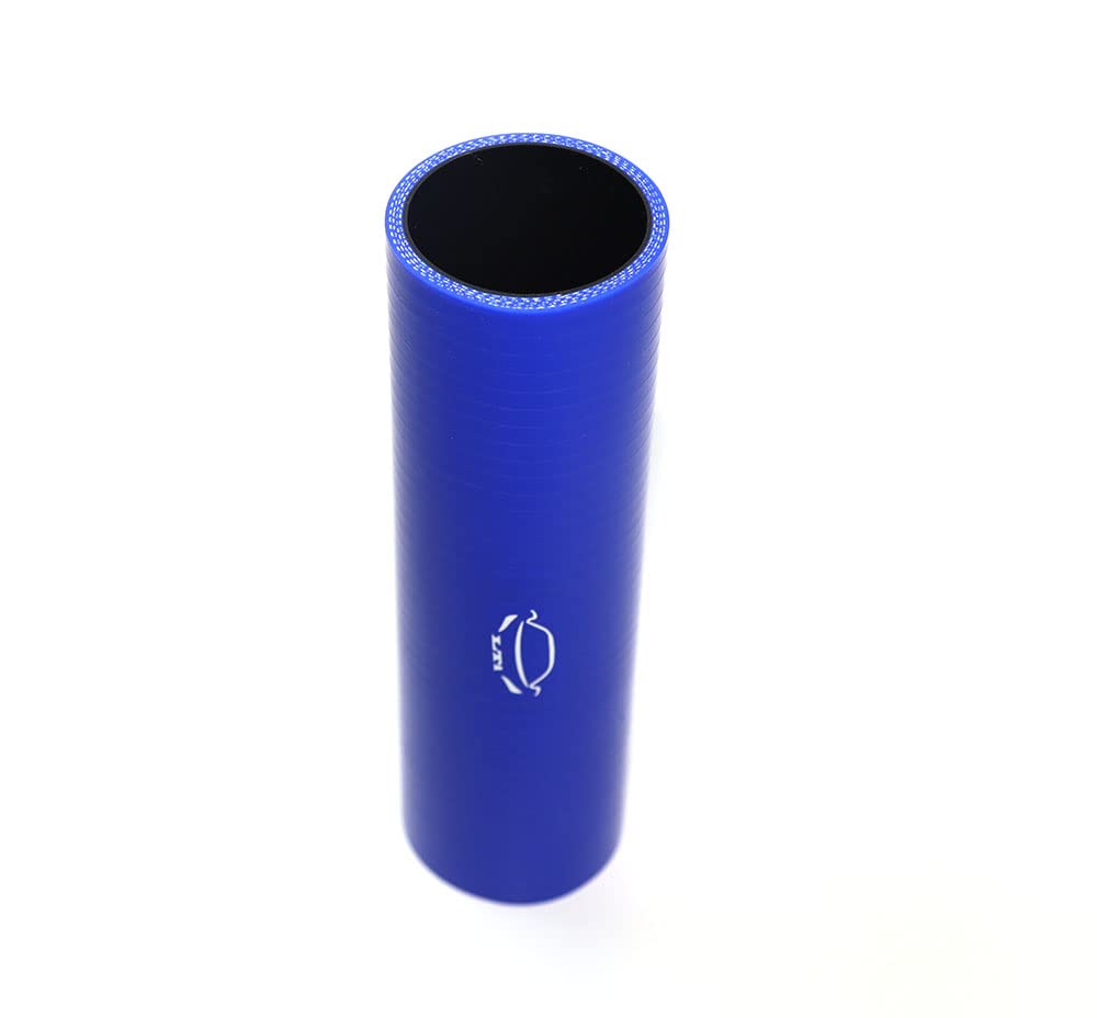 TenkeAuto 12" Silicone Coupler Hose – 1.25" ID, 4-Ply Reinforced, Turbo/Intercooler Blue 7 thumbnail image