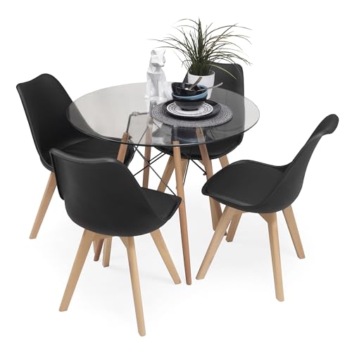 Homely   Conjunto de Comedor Tower Day 100
