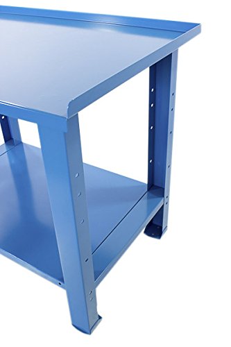 SOGI X3B-09 BANCO DA LAVORO L 1 MT CON PIANO IN ACCIAIO SERIE PROFESSIONALE INDUSTRIA