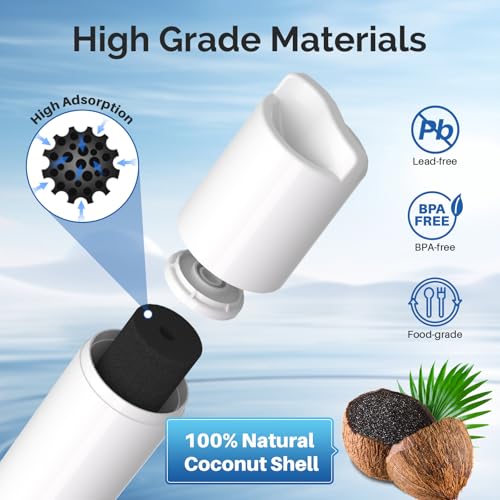ICEPURE 5231JA2006A Replacement for LG LT600P, KENMORE 9990, 5231JA2006B, KENMORECLEAR 46-9990, 5231JA2006A-S, WFC2001, LSC27931ST, LFX25960ST, FML-2,RWF1000A Refrigerator Water Filter 2PACK